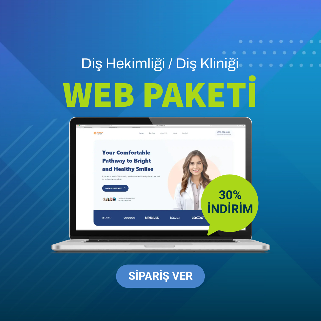 Diş Hekimi / Diş Kliniği Web Paketleri