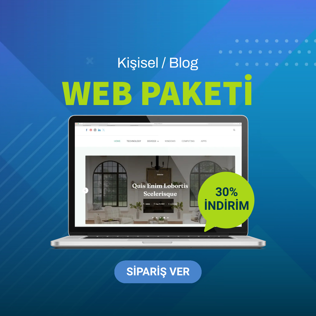 Kişisel / Blog Web Paketleri